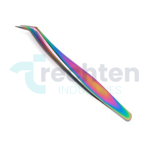 Curved Tip Tweezers