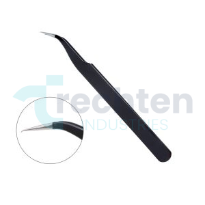 Curved Tip Tweezers