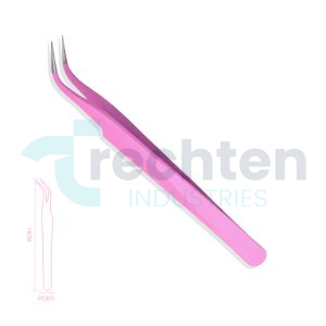 Curved Tip Tweezers