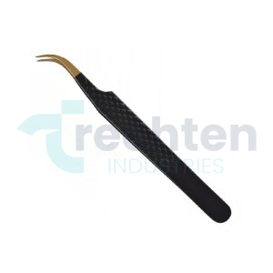 Curved Tip Tweezers