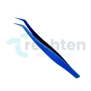 Fine Bent Volume Tweezers