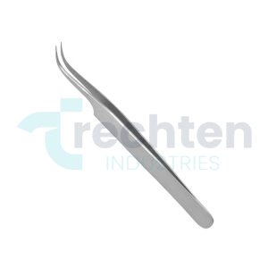 Curved Tip Tweezers